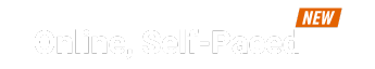 Online, Self-Paced - Wordmark Logo